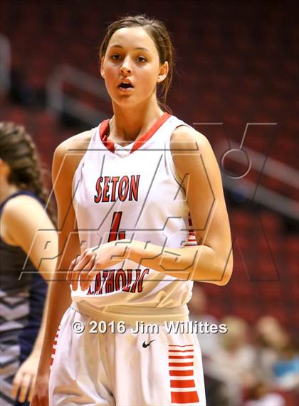 Thumbnail 2 in Seton Catholic vs. Cactus Shadows (AIA D2 Final) photogallery.