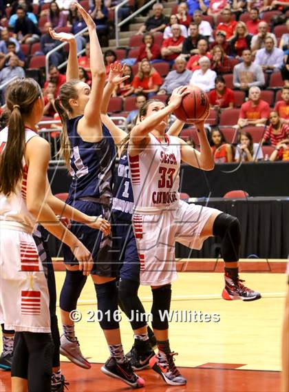 Thumbnail 2 in Seton Catholic vs. Cactus Shadows (AIA D2 Final) photogallery.