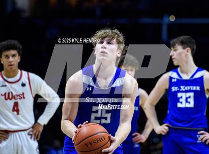 Thumbnail 3 in St. Xavier @ Lakota West ( OHSAA D1 Regional Semi Final ) photogallery.