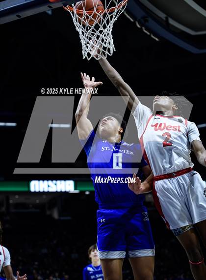 Thumbnail 3 in St. Xavier @ Lakota West ( OHSAA D1 Regional Semi Final ) photogallery.