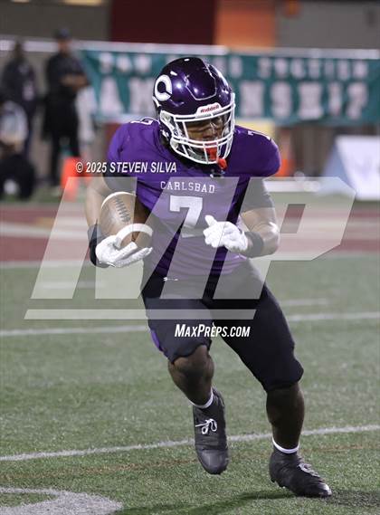 Thumbnail 2 in Carlsbad vs. Cathedral Catholic (CIF SDS Open Division Final) photogallery.