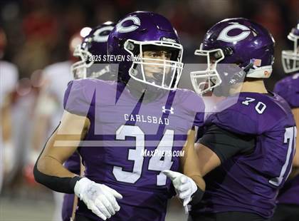 Thumbnail 2 in Carlsbad vs. Cathedral Catholic (CIF SDS Open Division Final) photogallery.