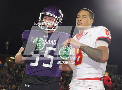 Thumbnail 3 in Carlsbad vs. Cathedral Catholic (CIF SDS Open Division Final) photogallery.
