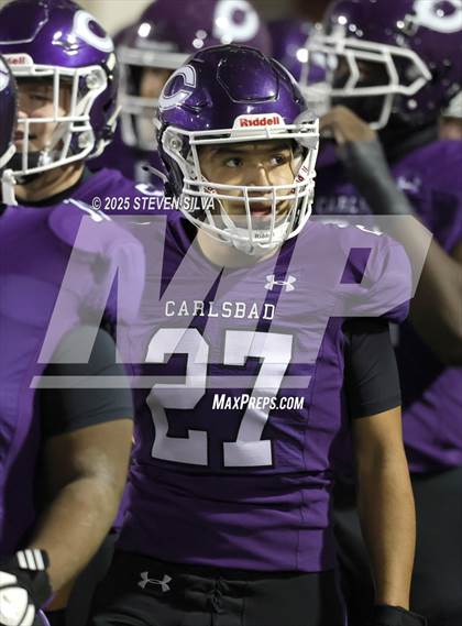 Thumbnail 2 in Carlsbad vs. Cathedral Catholic (CIF SDS Open Division Final) photogallery.