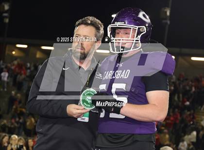 Thumbnail 1 in Carlsbad vs. Cathedral Catholic (CIF SDS Open Division Final) photogallery.