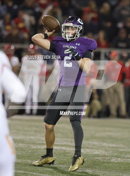 Thumbnail 1 in Carlsbad vs. Cathedral Catholic (CIF SDS Open Division Final) photogallery.