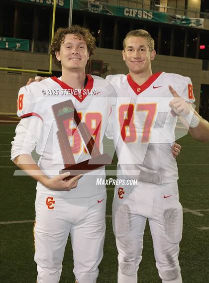 Thumbnail 2 in Carlsbad vs. Cathedral Catholic (CIF SDS Open Division Final) photogallery.