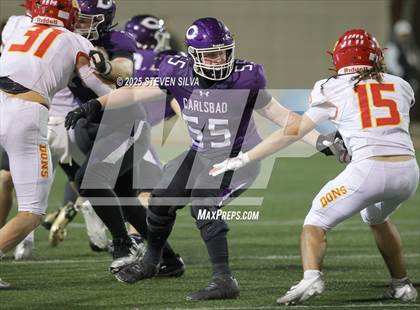 Thumbnail 3 in Carlsbad vs. Cathedral Catholic (CIF SDS Open Division Final) photogallery.