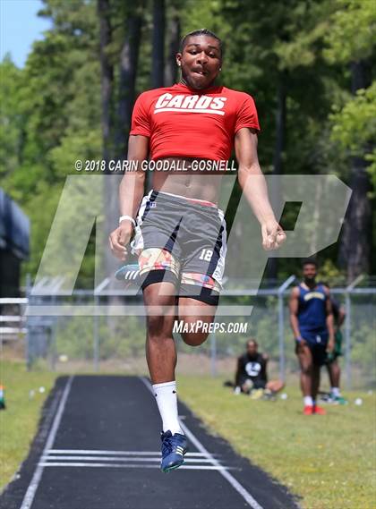 Thumbnail 1 in Coastal 3A Conference Meet (Boys Field Events) photogallery.