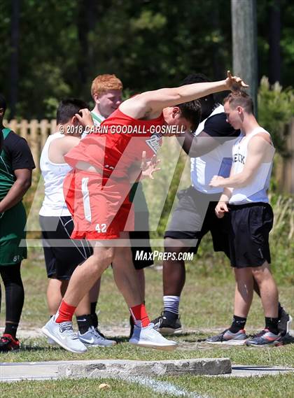 Thumbnail 1 in Coastal 3A Conference Meet (Boys Field Events) photogallery.