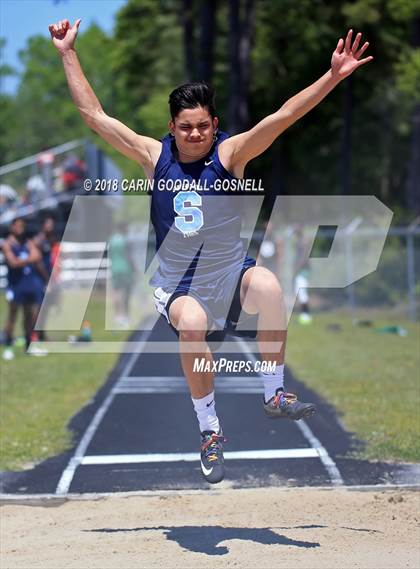 Thumbnail 1 in Coastal 3A Conference Meet (Boys Field Events) photogallery.