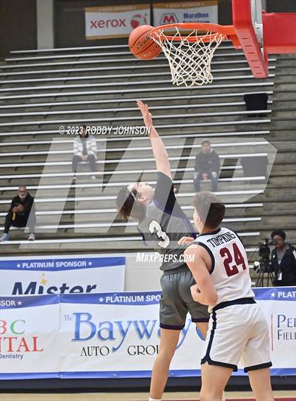 Thumbnail 2 in Klein Cain vs Tompkins (McDonald's Texas Invitational) photogallery.