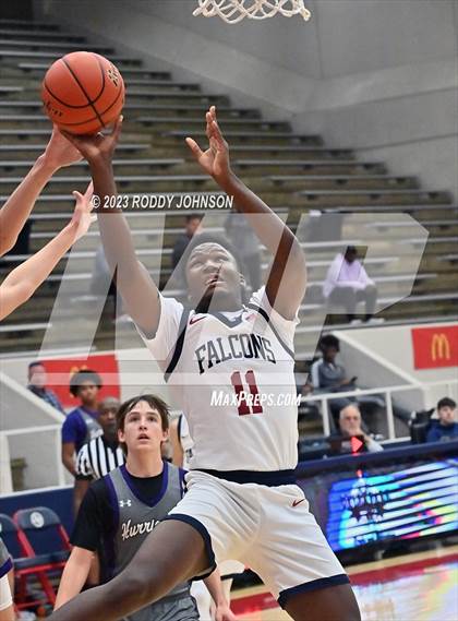 Thumbnail 3 in Klein Cain vs Tompkins (McDonald's Texas Invitational) photogallery.