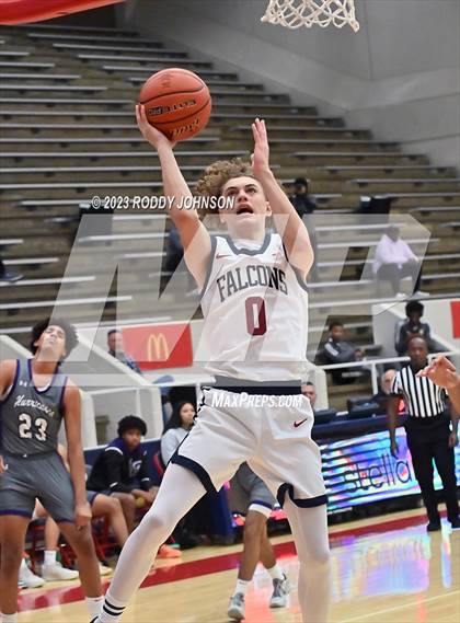 Thumbnail 2 in Klein Cain vs Tompkins (McDonald's Texas Invitational) photogallery.
