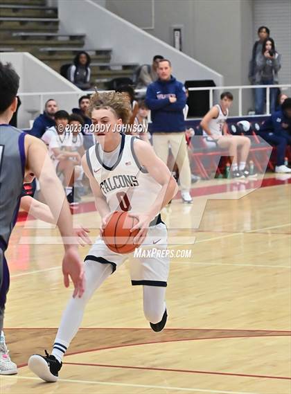 Thumbnail 2 in Klein Cain vs Tompkins (McDonald's Texas Invitational) photogallery.