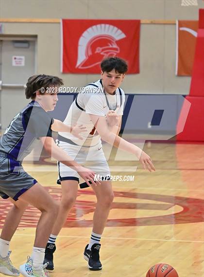 Thumbnail 1 in Klein Cain vs Tompkins (McDonald's Texas Invitational) photogallery.