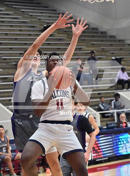 Thumbnail 1 in Klein Cain vs Tompkins (McDonald's Texas Invitational) photogallery.