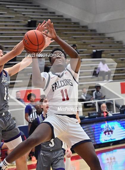 Thumbnail 2 in Klein Cain vs Tompkins (McDonald's Texas Invitational) photogallery.