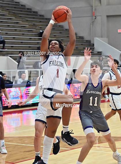 Thumbnail 3 in Klein Cain vs Tompkins (McDonald's Texas Invitational) photogallery.