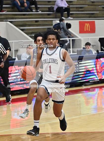 Thumbnail 2 in Klein Cain vs Tompkins (McDonald's Texas Invitational) photogallery.