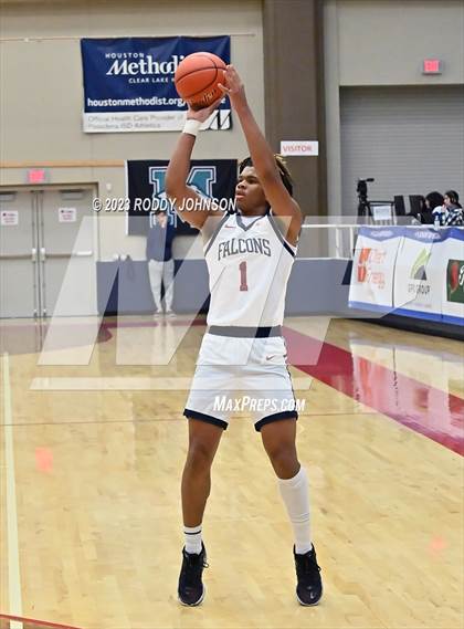 Thumbnail 1 in Klein Cain vs Tompkins (McDonald's Texas Invitational) photogallery.