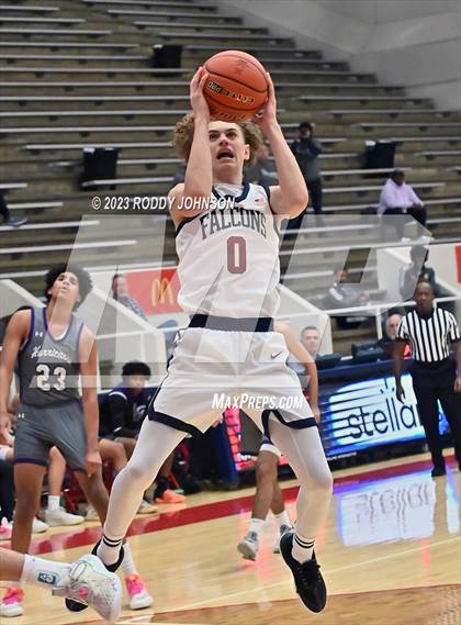 Thumbnail 1 in Klein Cain vs Tompkins (McDonald's Texas Invitational) photogallery.