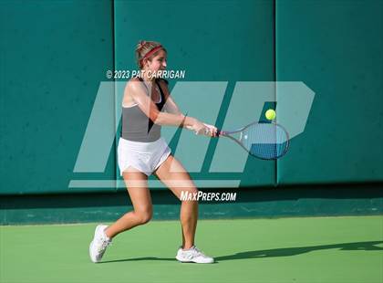 Thumbnail 3 in Round Rock Westwood vs Memorial (UIL 6A Team Tennis Final) photogallery.
