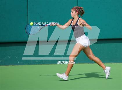 Thumbnail 1 in Round Rock Westwood vs Memorial (UIL 6A Team Tennis Final) photogallery.