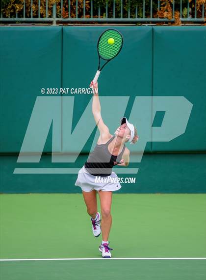 Thumbnail 3 in Round Rock Westwood vs Memorial (UIL 6A Team Tennis Final) photogallery.