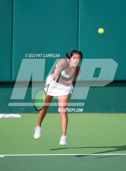 Thumbnail 1 in Round Rock Westwood vs Memorial (UIL 6A Team Tennis Final) photogallery.