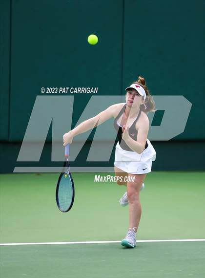 Thumbnail 1 in Round Rock Westwood vs Memorial (UIL 6A Team Tennis Final) photogallery.