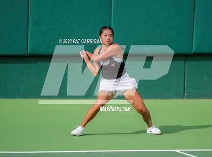 Thumbnail 1 in Round Rock Westwood vs Memorial (UIL 6A Team Tennis Final) photogallery.