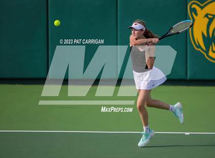 Thumbnail 3 in Round Rock Westwood vs Memorial (UIL 6A Team Tennis Final) photogallery.