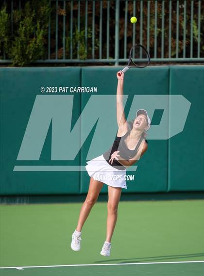 Thumbnail 3 in Round Rock Westwood vs Memorial (UIL 6A Team Tennis Final) photogallery.