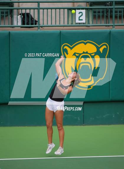 Thumbnail 3 in Round Rock Westwood vs Memorial (UIL 6A Team Tennis Final) photogallery.