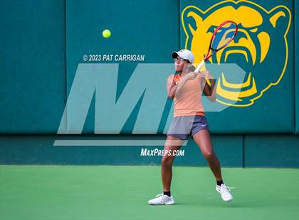 Thumbnail 2 in Round Rock Westwood vs Memorial (UIL 6A Team Tennis Final) photogallery.