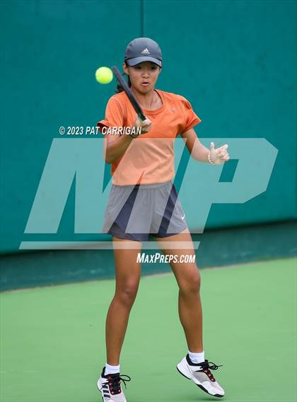 Thumbnail 1 in Round Rock Westwood vs Memorial (UIL 6A Team Tennis Final) photogallery.