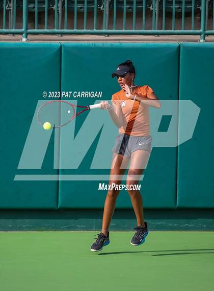 Thumbnail 1 in Round Rock Westwood vs Memorial (UIL 6A Team Tennis Final) photogallery.