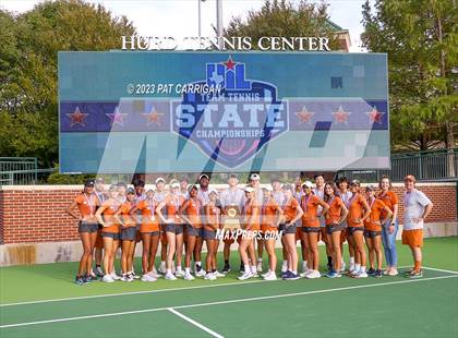 Thumbnail 1 in Round Rock Westwood vs Memorial (UIL 6A Team Tennis Final) photogallery.