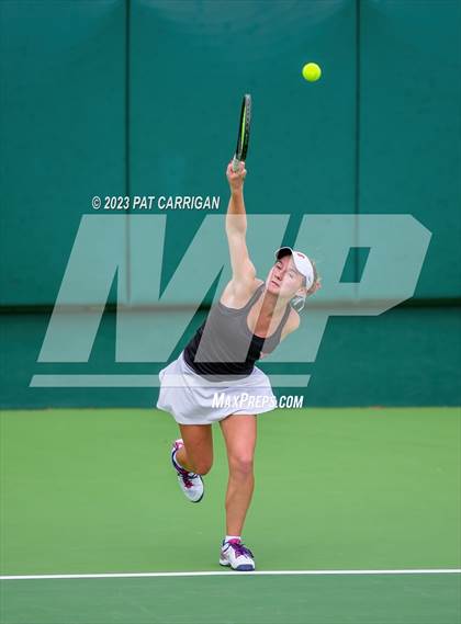 Thumbnail 1 in Round Rock Westwood vs Memorial (UIL 6A Team Tennis Final) photogallery.