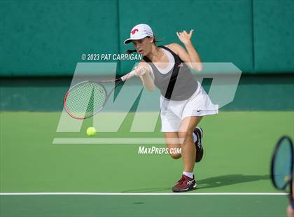 Thumbnail 2 in Round Rock Westwood vs Memorial (UIL 6A Team Tennis Final) photogallery.