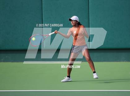 Thumbnail 3 in Round Rock Westwood vs Memorial (UIL 6A Team Tennis Final) photogallery.