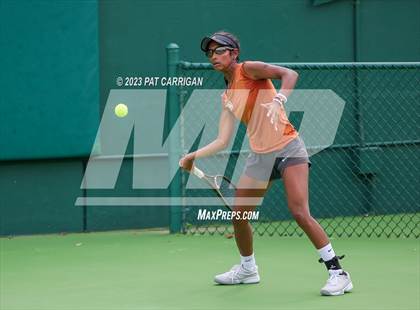Thumbnail 2 in Round Rock Westwood vs Memorial (UIL 6A Team Tennis Final) photogallery.