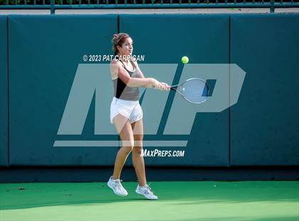 Thumbnail 3 in Round Rock Westwood vs Memorial (UIL 6A Team Tennis Final) photogallery.