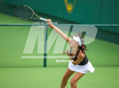 Thumbnail 3 in Round Rock Westwood vs Memorial (UIL 6A Team Tennis Final) photogallery.