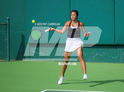Thumbnail 3 in Round Rock Westwood vs Memorial (UIL 6A Team Tennis Final) photogallery.