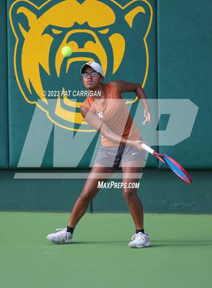 Thumbnail 1 in Round Rock Westwood vs Memorial (UIL 6A Team Tennis Final) photogallery.