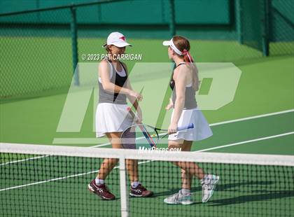 Thumbnail 3 in Round Rock Westwood vs Memorial (UIL 6A Team Tennis Final) photogallery.