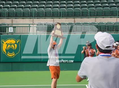Thumbnail 1 in Round Rock Westwood vs Memorial (UIL 6A Team Tennis Final) photogallery.