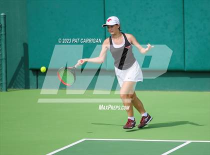 Thumbnail 2 in Round Rock Westwood vs Memorial (UIL 6A Team Tennis Final) photogallery.